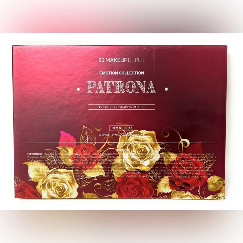 Makeup Depot PATRONA 35 Eyeshadow Color Palette